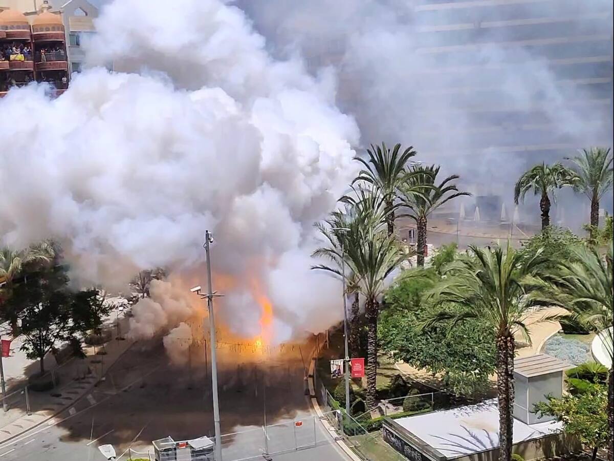 Hogueras de San Juan 2022: mascletá del día 24 de junio de 2022