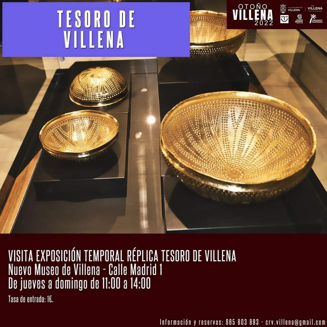 El tesoro, uno de los recursos turísticos de Villena