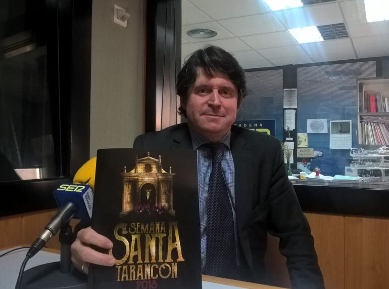 Víctor Domínguez, presidente de la Junta Mayor de las Hermandades y Cofradías de la Semana Santa de Tarancón.