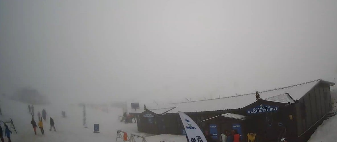 Sábado con mala visibilidad en pistas