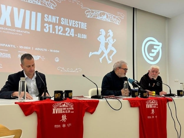 Presentación San Silvestre alcoyana 2024