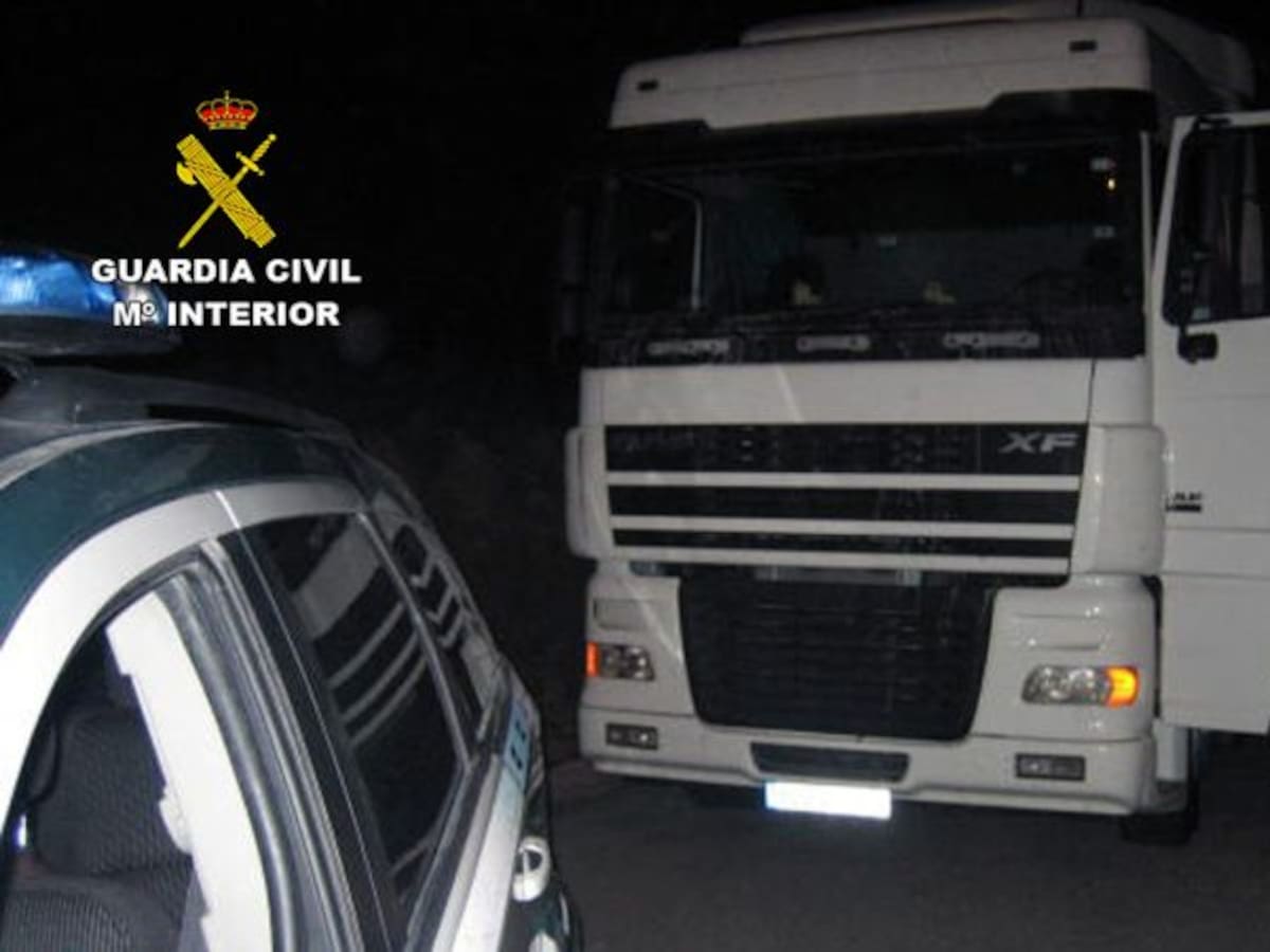 La Guardia Civil intercepta en Jumilla a un camionero drogrado