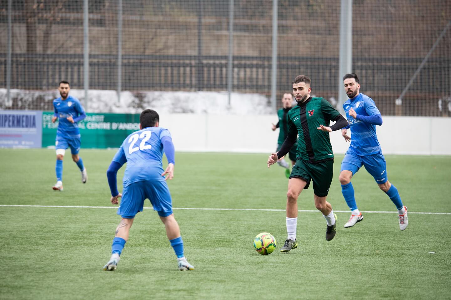 Imatges del darrer partit del FC Penya Encarnada.