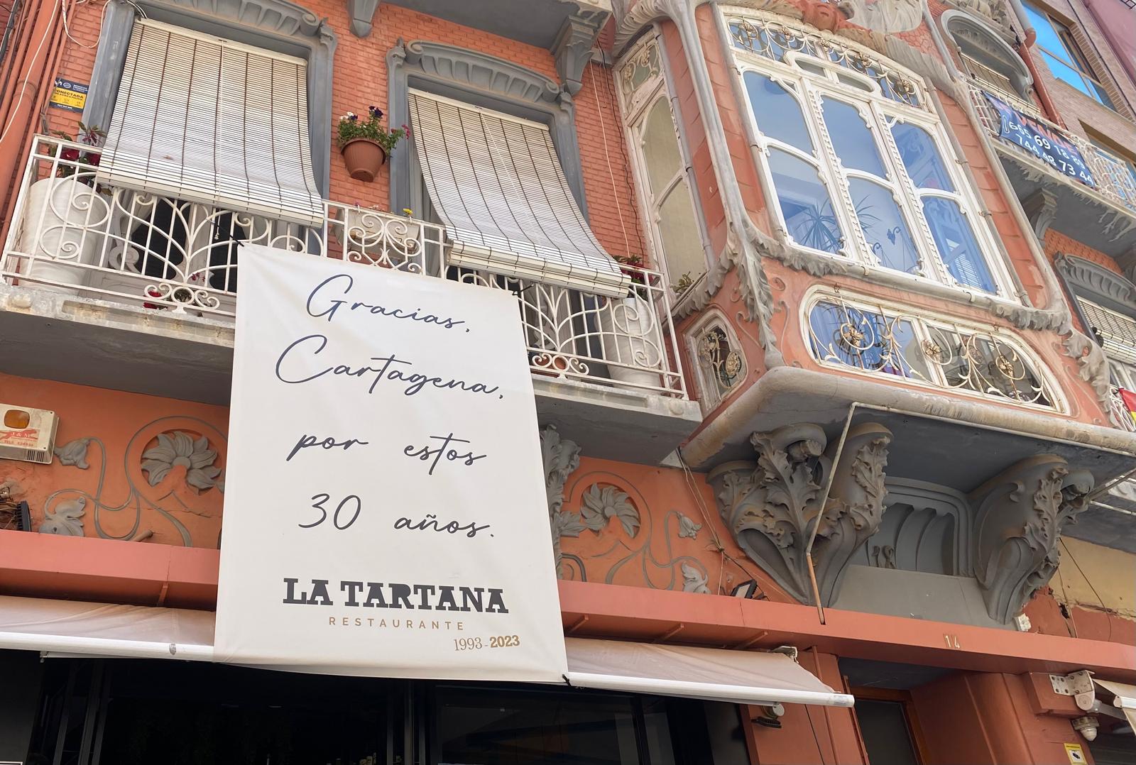 Restaurante La Tartana, 30 años &#039;a fuego lento&#039; en Cartagena