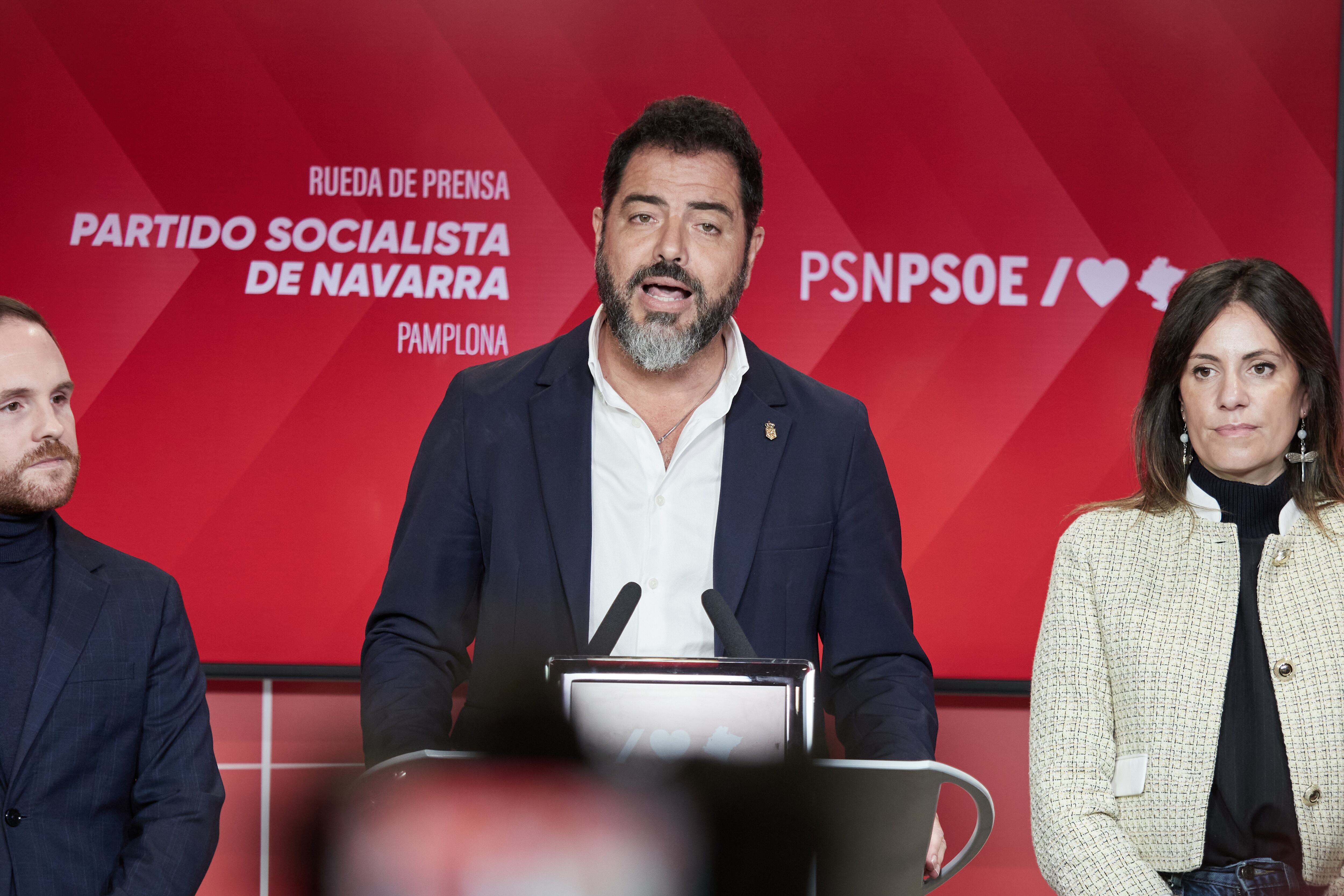 Ramón Alzórriz es secretrio de Organización del PSN. (Foto de Eduardo Sanz/Europa Press via Getty Images)