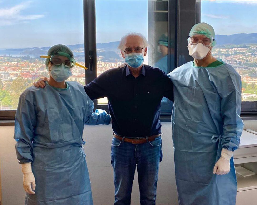 Valentín Otero, paciente recuperado de coronavirus