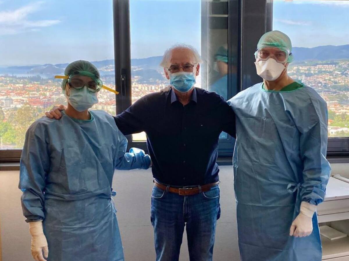 Con 60 años y con coronavirus también se sale de la UCI y se gana la batalla