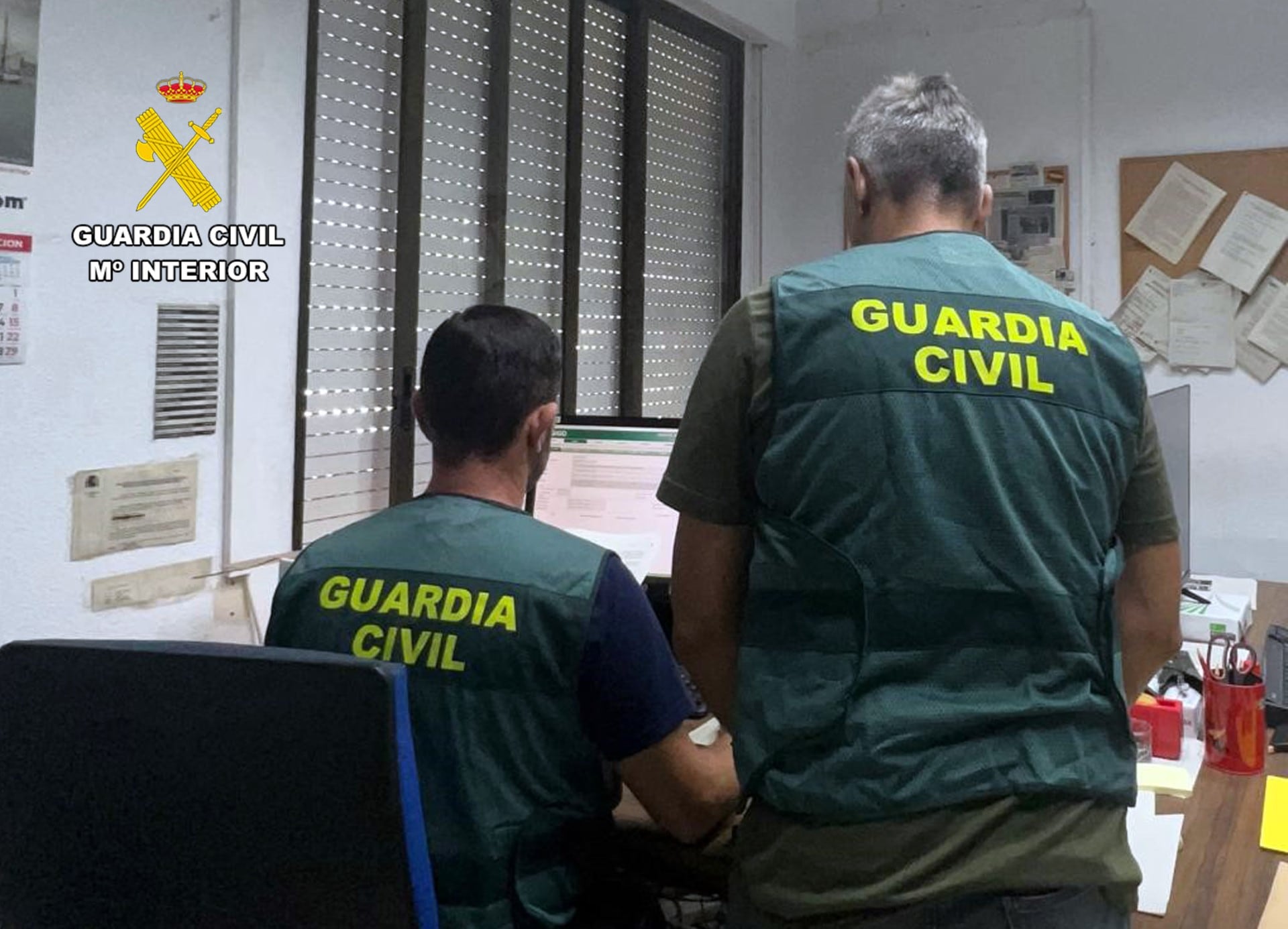 Efectivos de la Guardia Civil