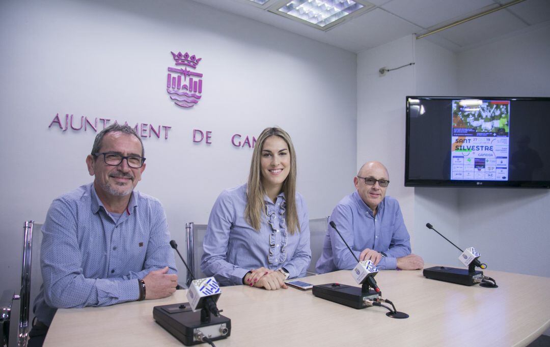 Ximo Mas, Lydia Morant y Jordi Pascual