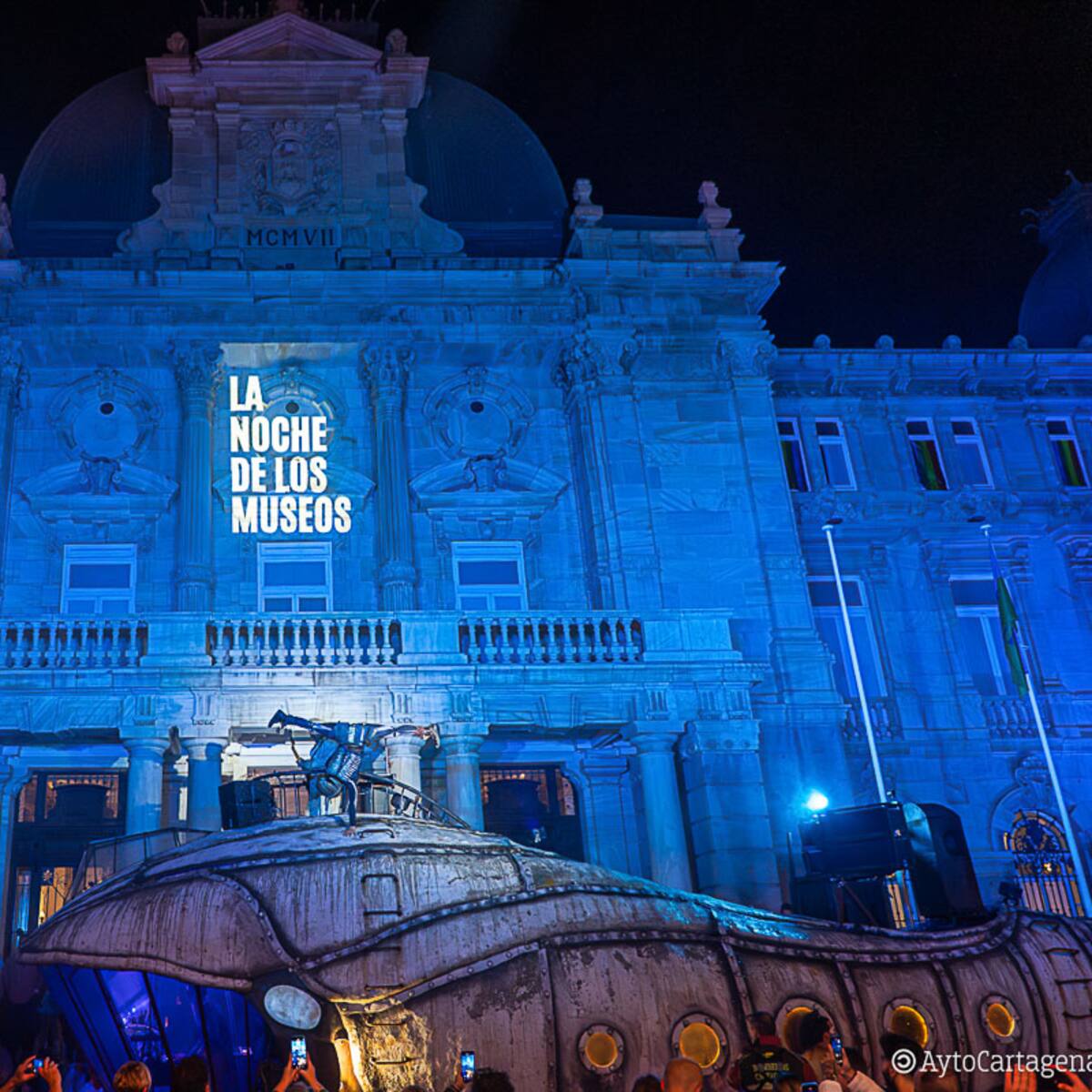 Cartagena brilla con luz propia en una Noche de los Museos inolvidable