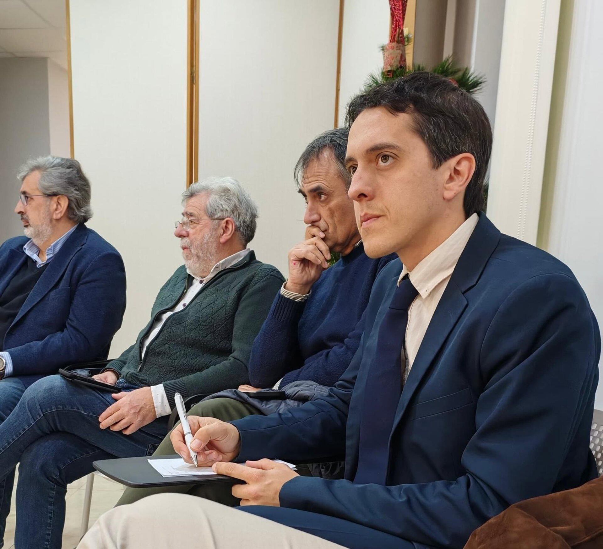 El portavoz de JM+ en el Ayuntamiento de Jaén, Luis García, en una imagen de archivo.