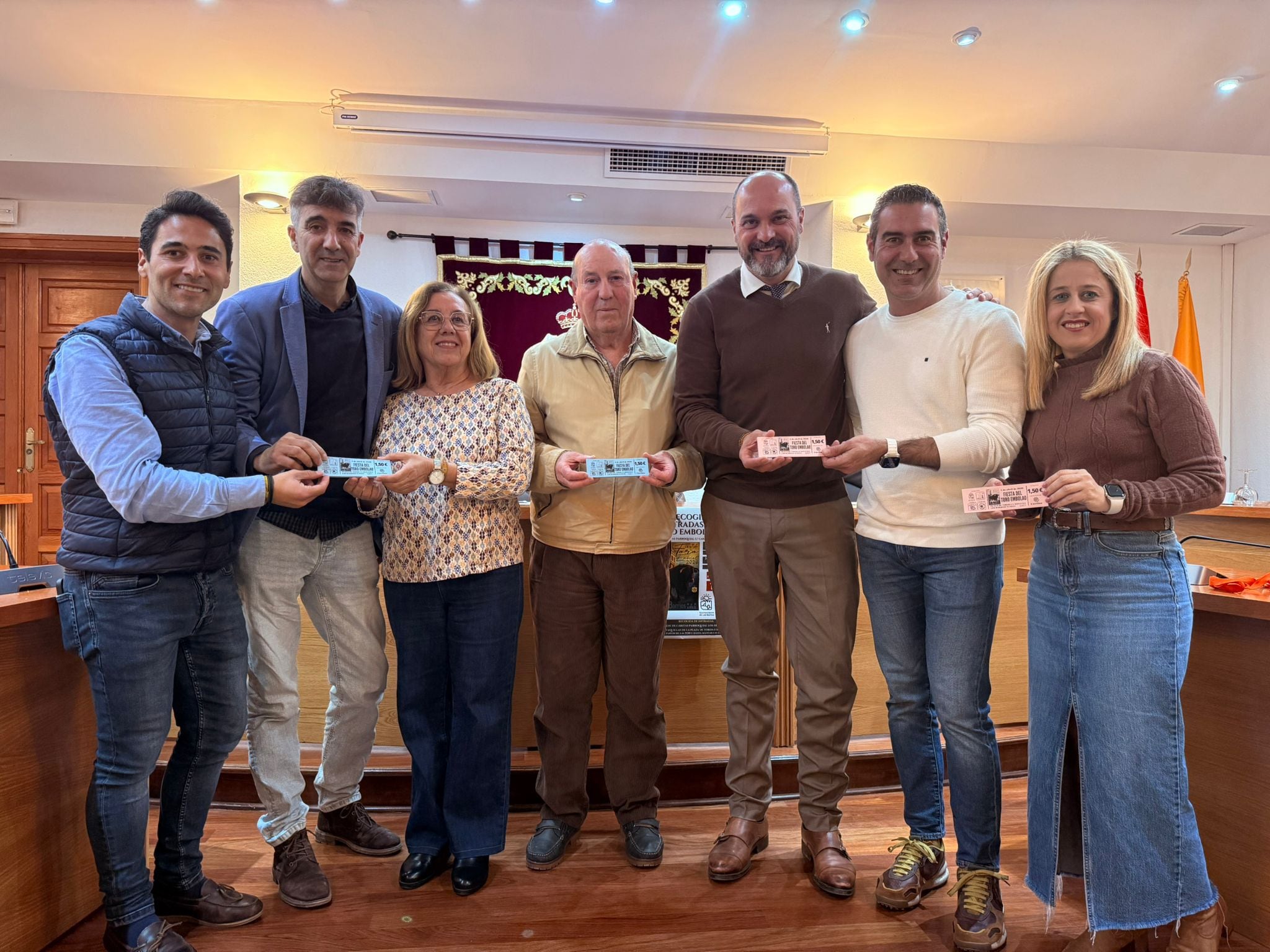 Presentación del Toro Embolao