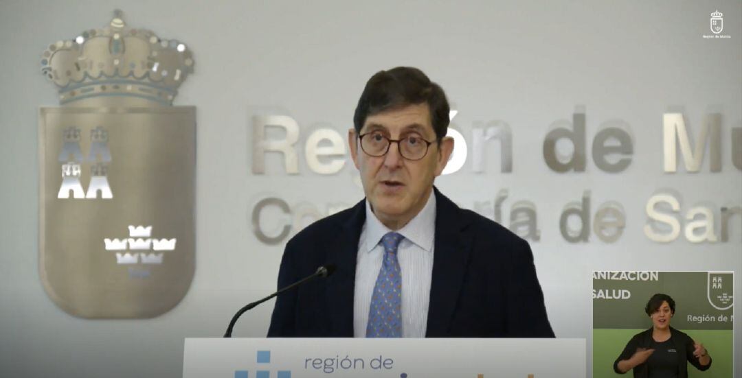 Manuel Villegas, consejero de Salud