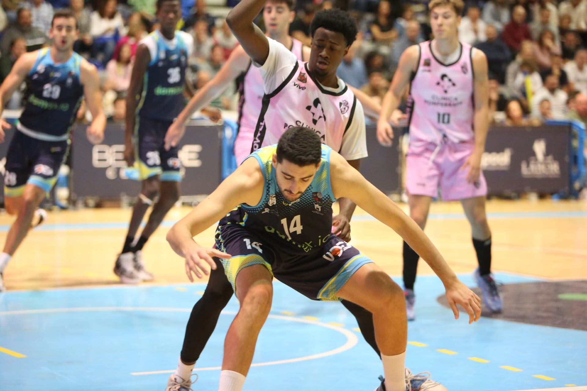 Un momento del partido