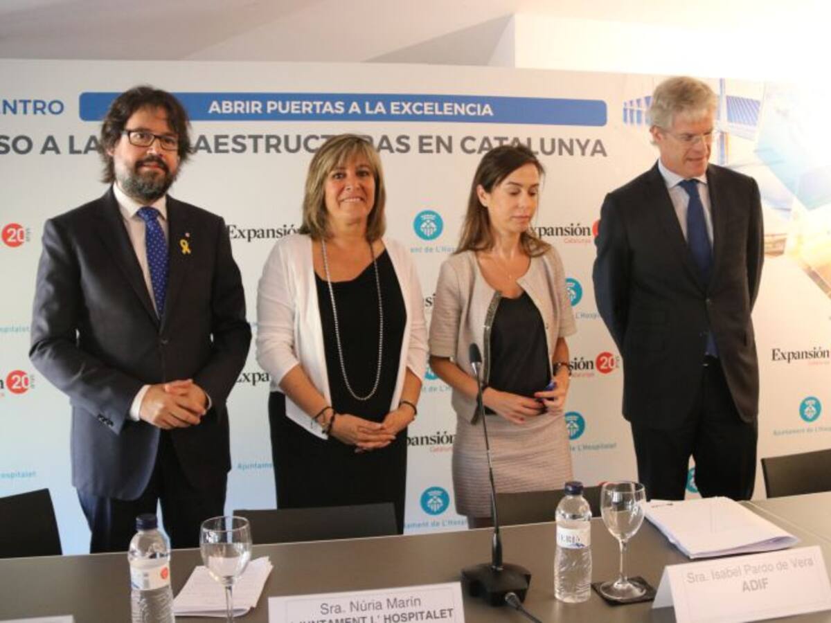 Adif renova el compromís per soterrar les vies a l'Hospitalet