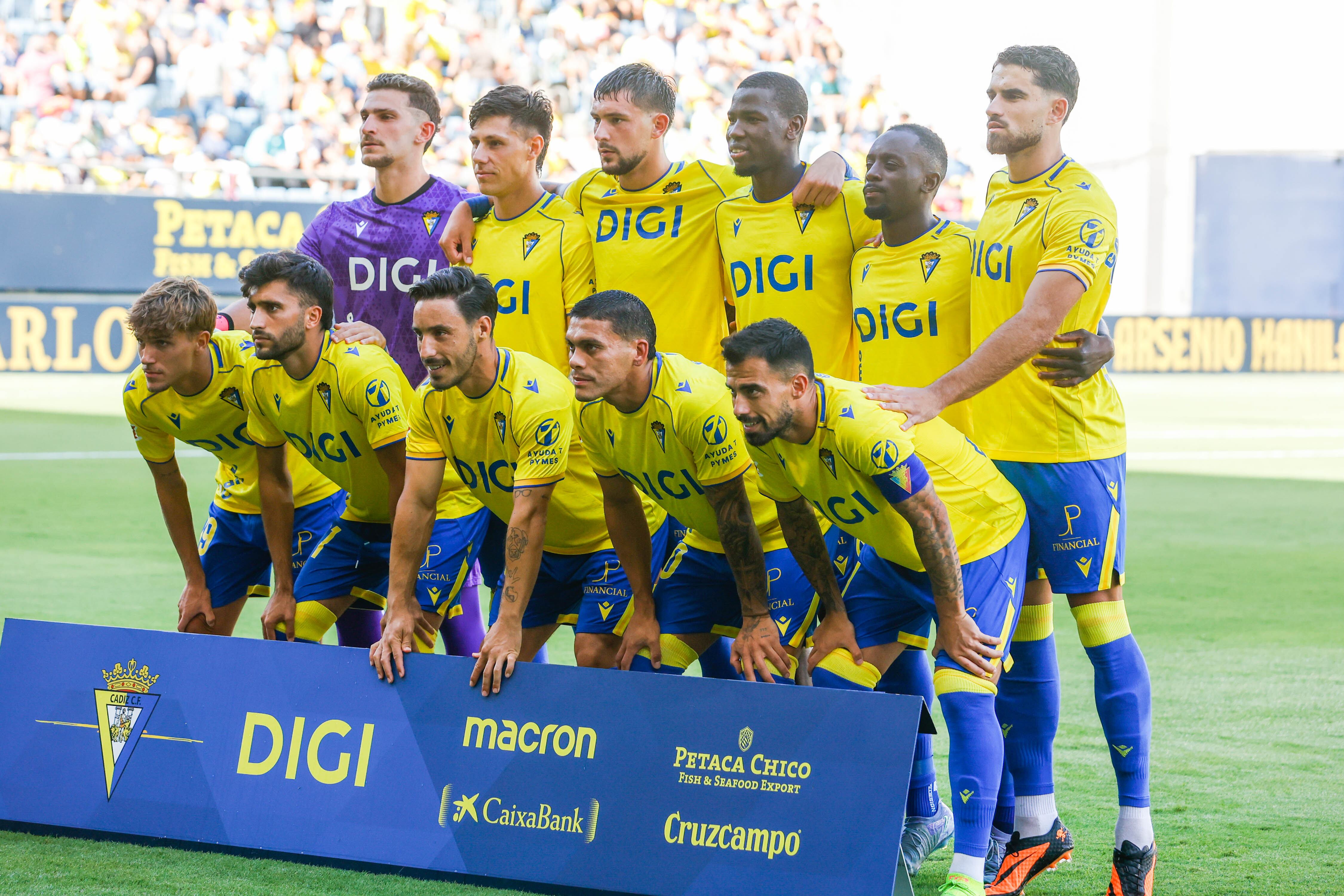 Once del Cádiz CF ante el Albacete.