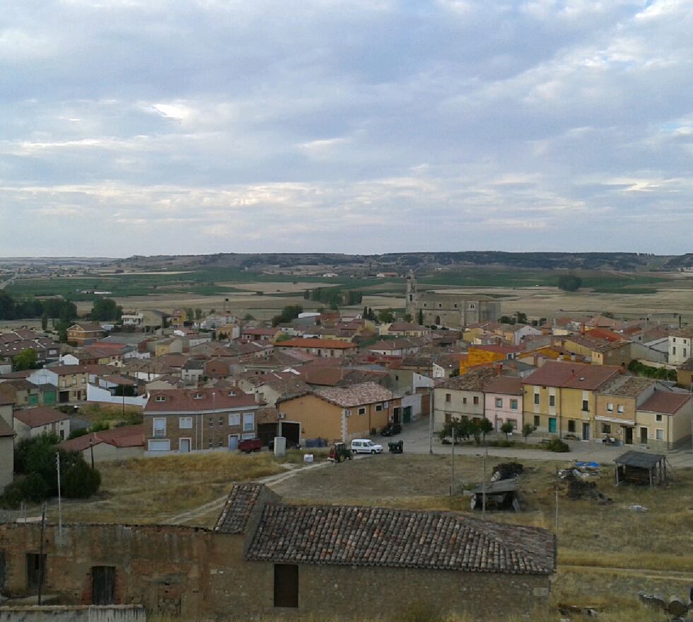 Vista aérea de la pedanía