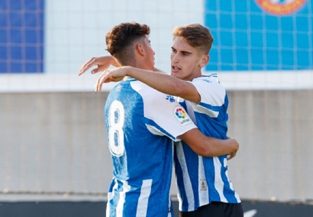 Josema Raigal durante un partido con el Espanyol &#039;B&#039;