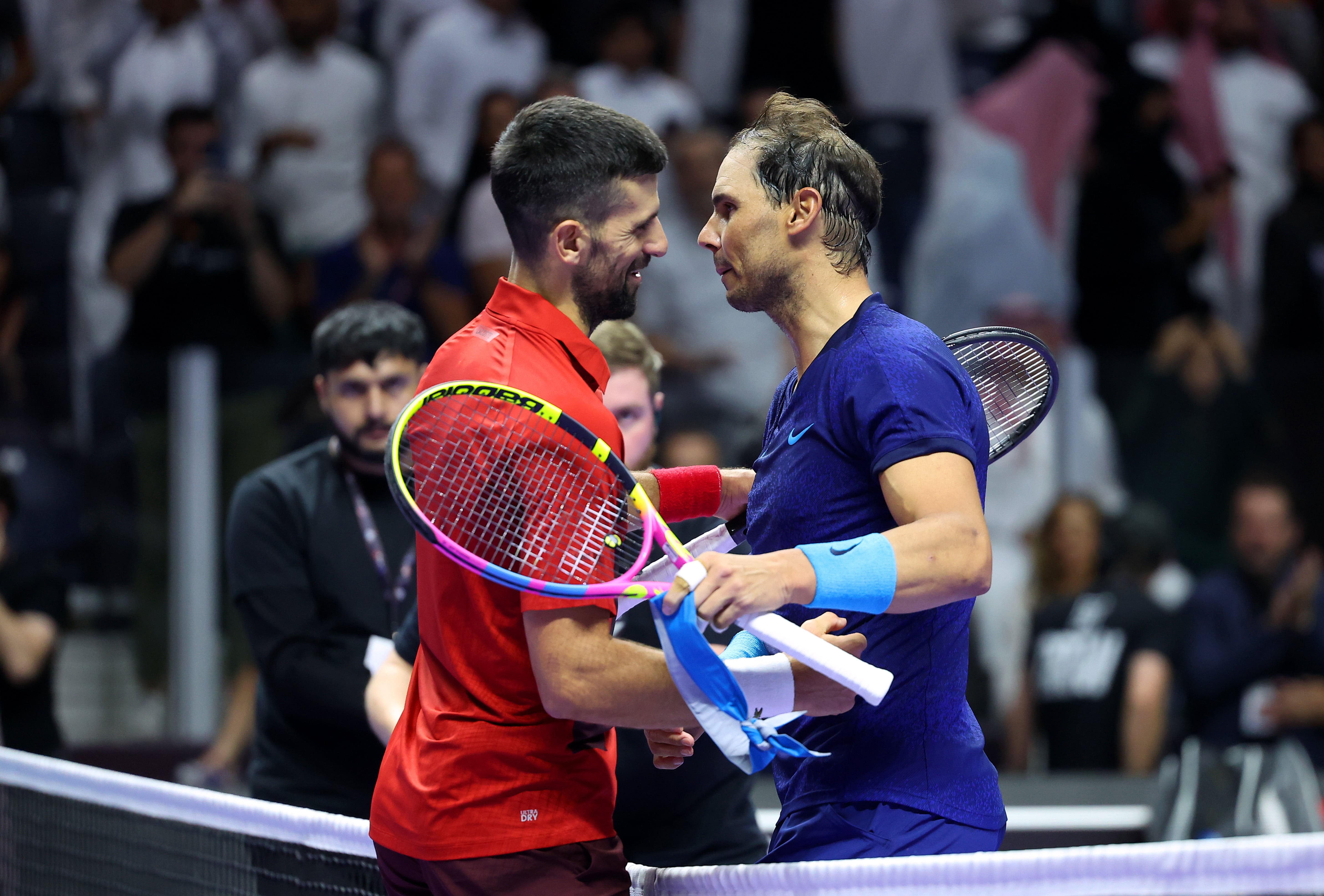 Nadal y Djokovic.