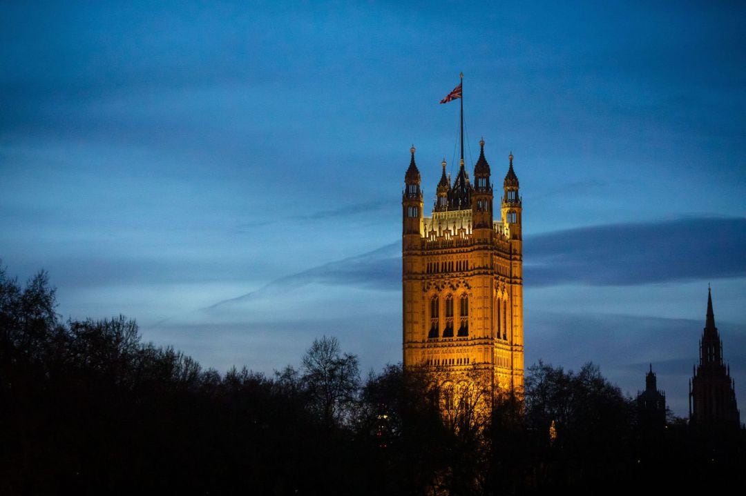 El Parlamento británico en Londres