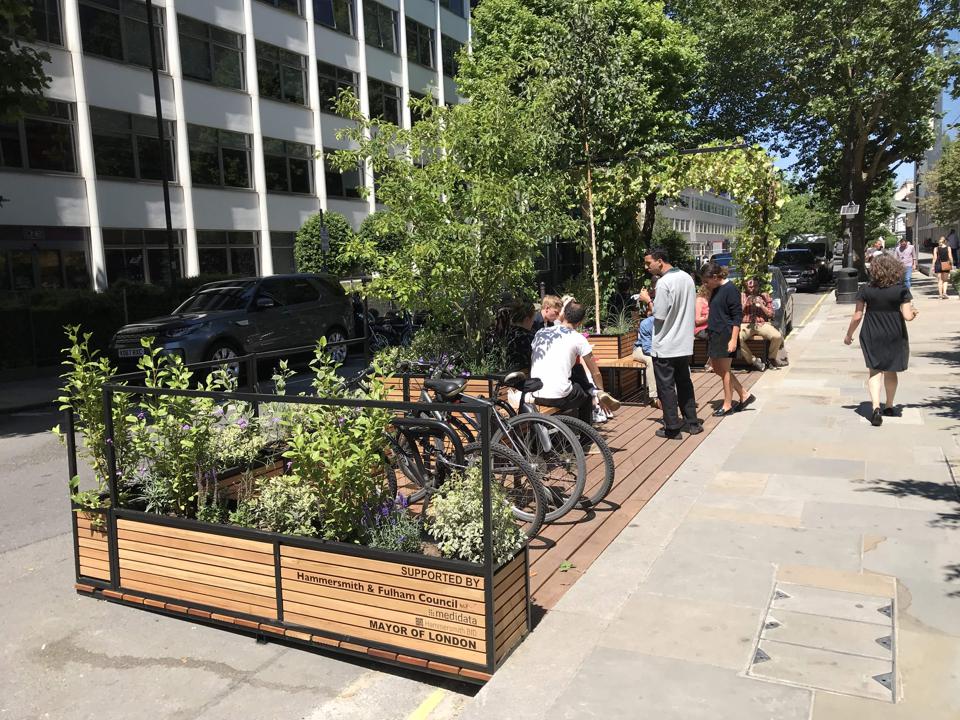 Salón urbano en Londres