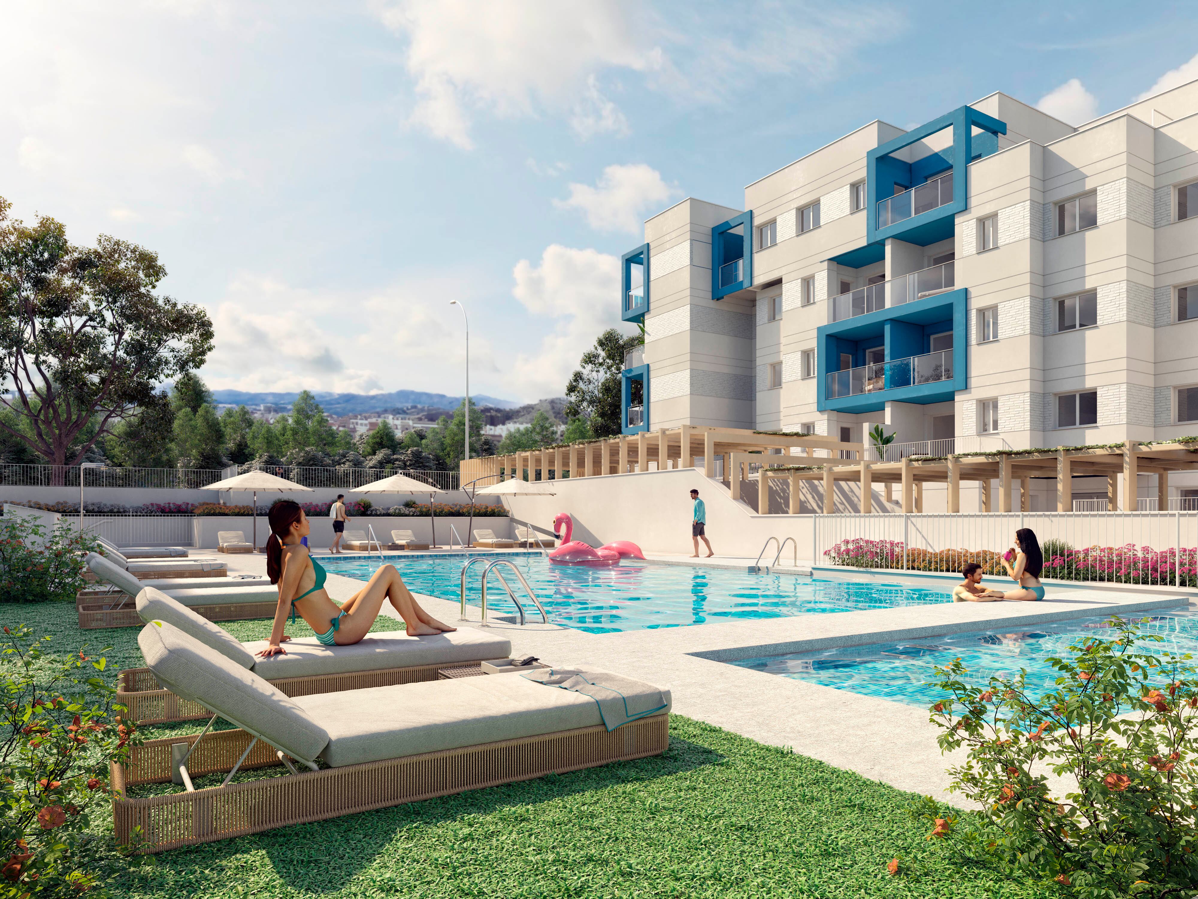 Recreación de la promoción de Habitat en Distrito Zeta