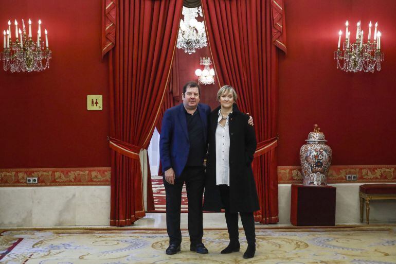 El director musical Ivor Bolton y la directora de escena Deborah Warner durante la presentación de la ópera de Britten, &#039;Billy Budd&#039;.