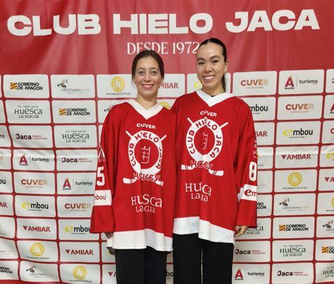 Danielle Stein y Tess McKerrow son las nuevas jugadoras del CH Jaca