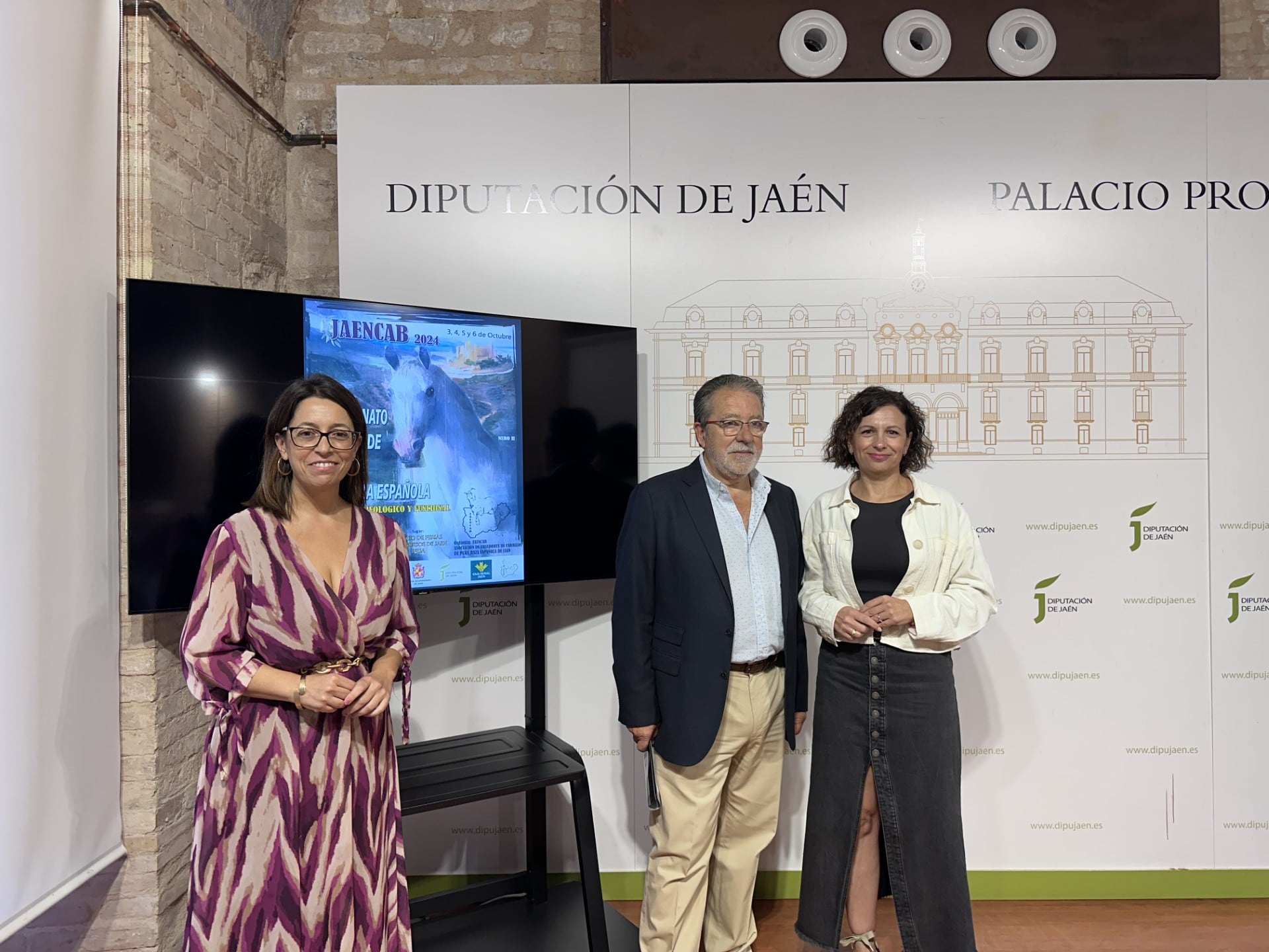 Presentación del Campeonato de Caballos de Pura Raza Española.