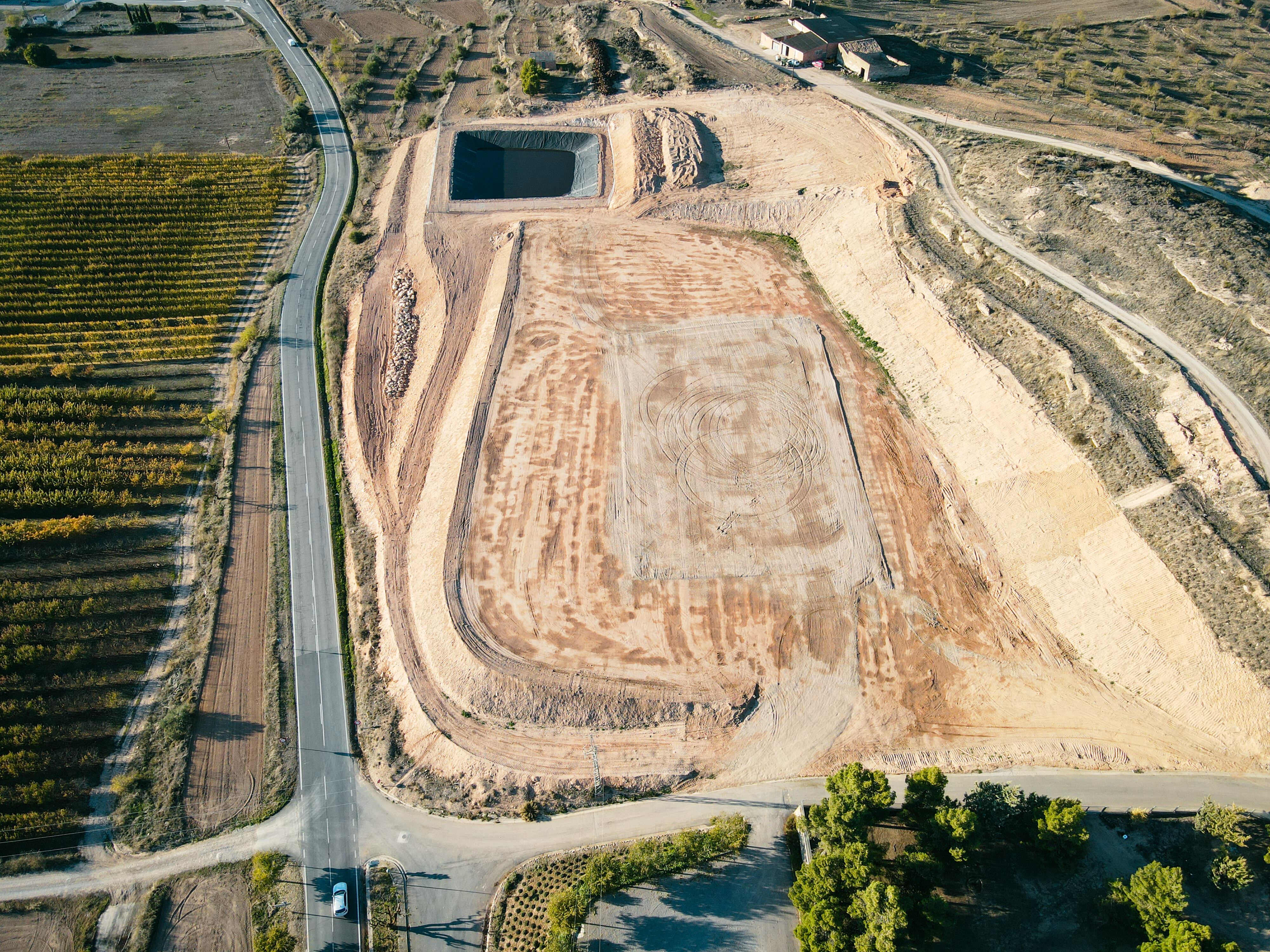 El terreny on es construirà el nou molí