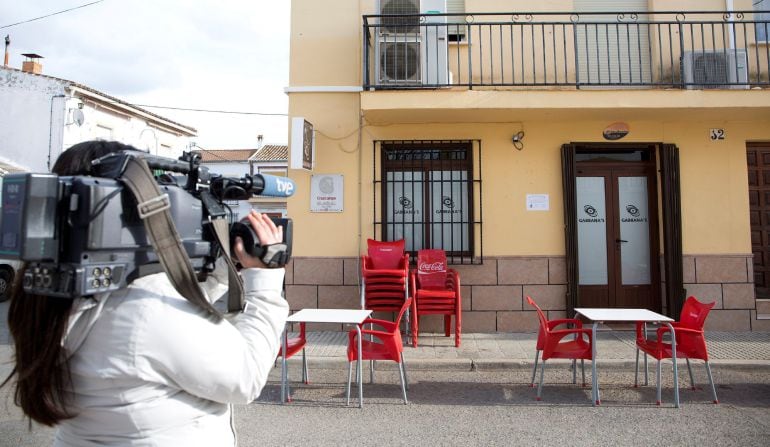 Vista del bar de Bobadilla, perteneciente a la localidad malagueña de Antequera, donde estuvo el día de la Patrona del Ejército del Aire, la soldado que fue drogada y luego víctima de una supuesta violación grupal