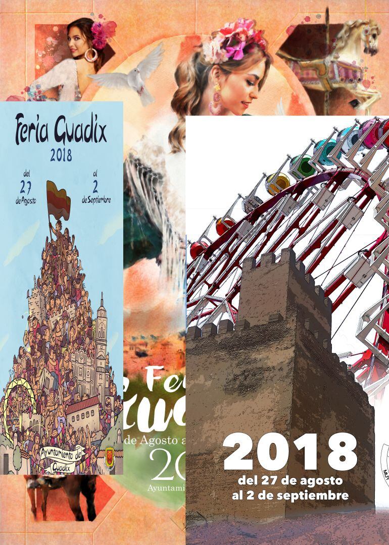 Propuesta de carteles de la feria 2018.