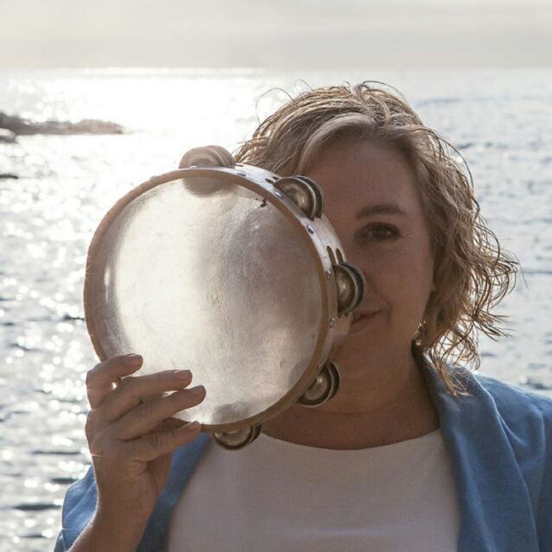 La musicoterapeuta Monica de Castro