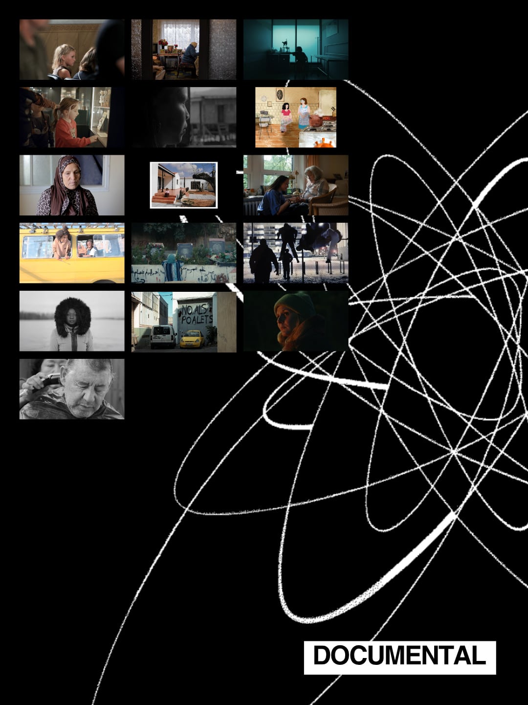 Cortometrajes participantes en el Concurso Documental del Festival de Cine de Huesca