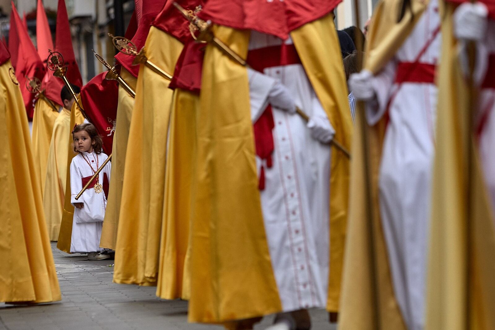 Procesión del Santo Entierro del Viernes Santo en Gandia