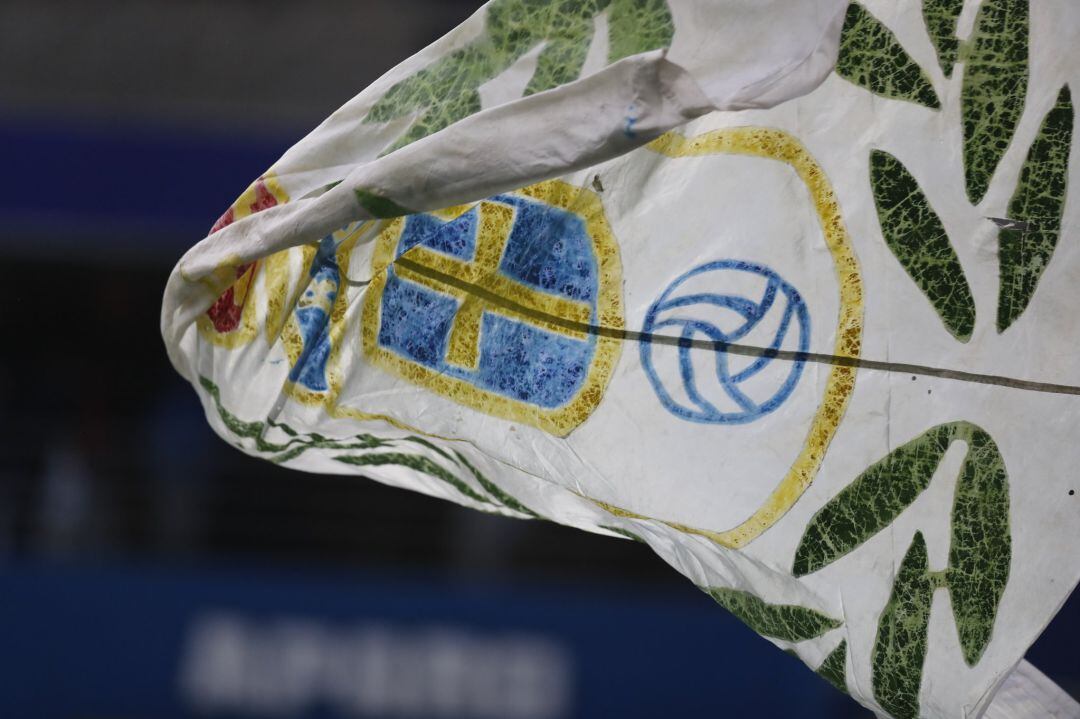 Bandera del conjunto azul