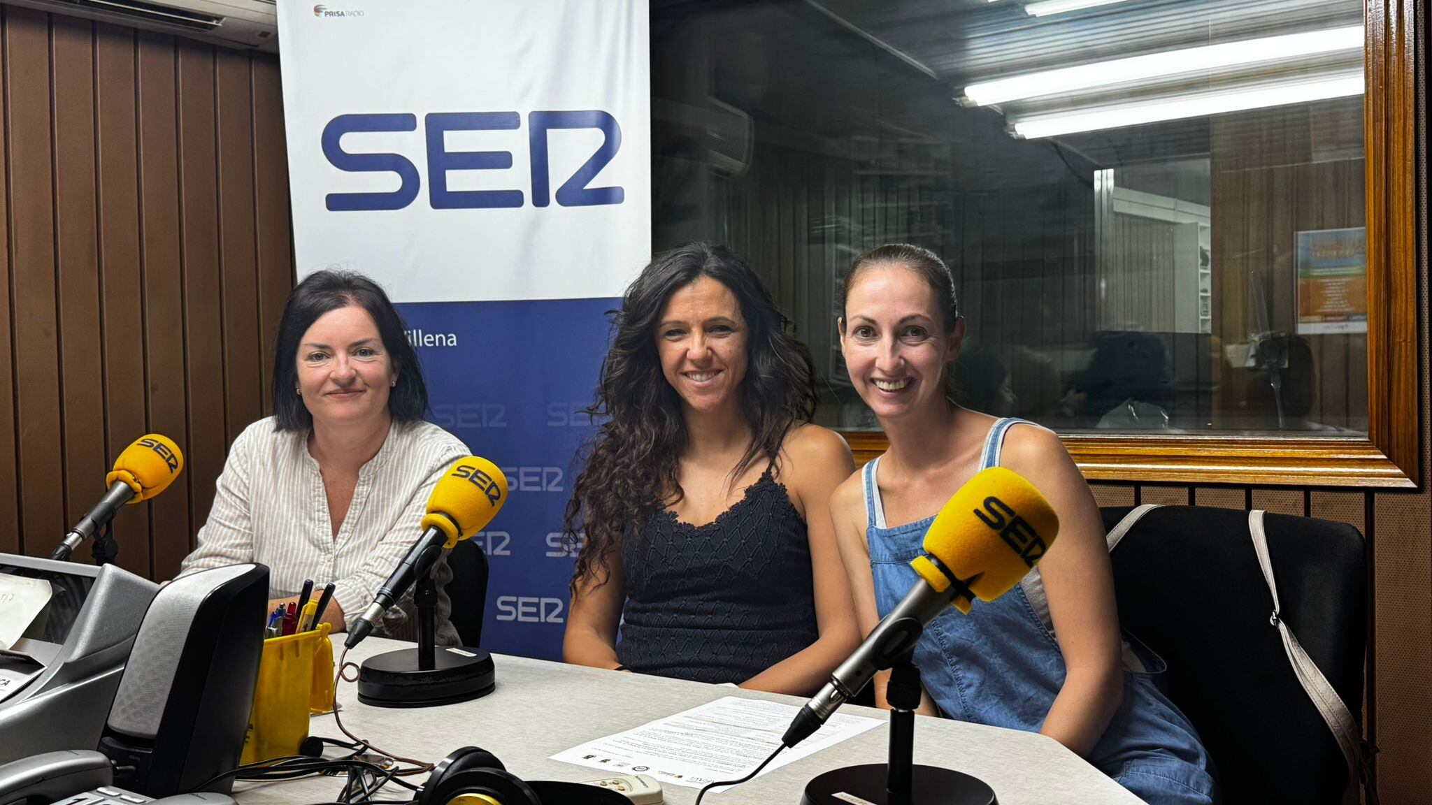 Laura Marco, Marisa Pérez y Yolanda Ortega
