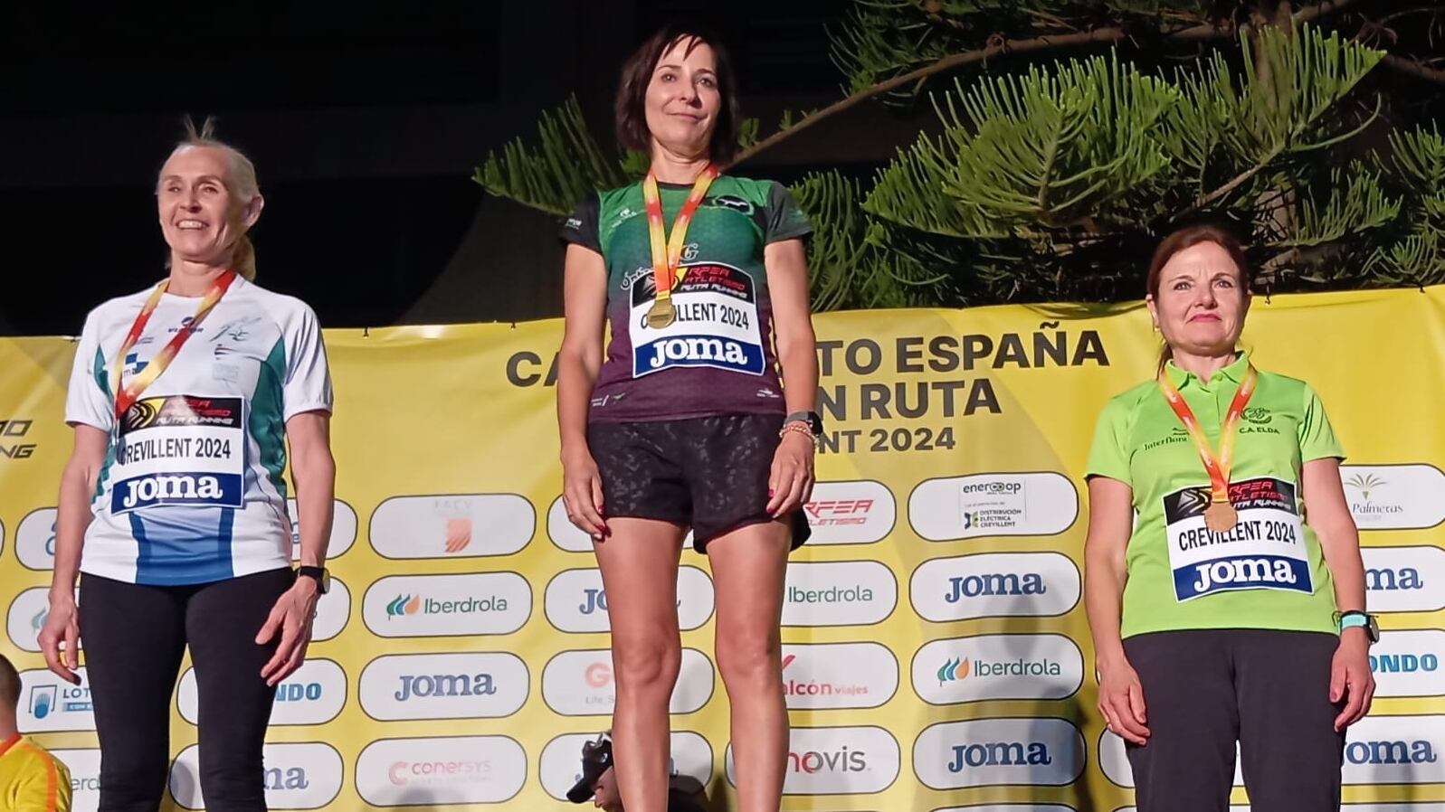 Paqui Tárraga, atleta del Club Atletismo Elda, volvió a subir al podio en un Campeonato de España