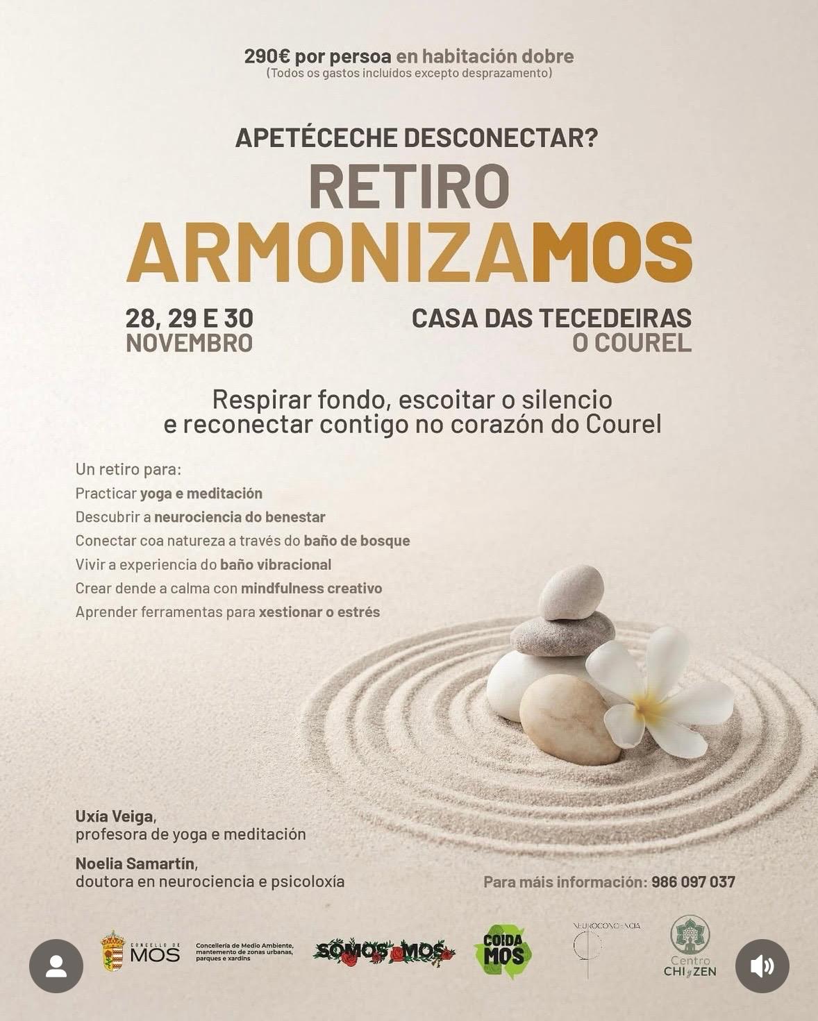 Retiro &quot;Armonizamos&quot;