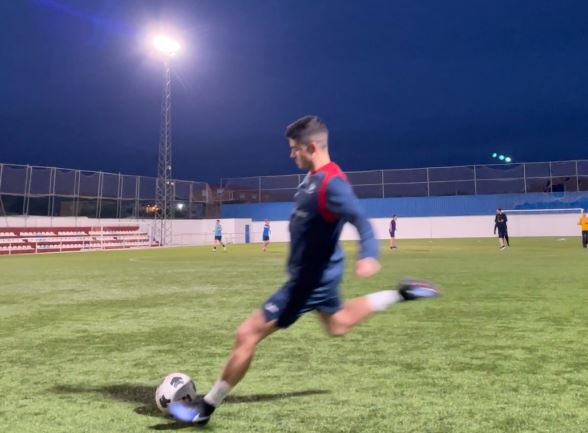 El buen toque de balón es una de sus virtudes.