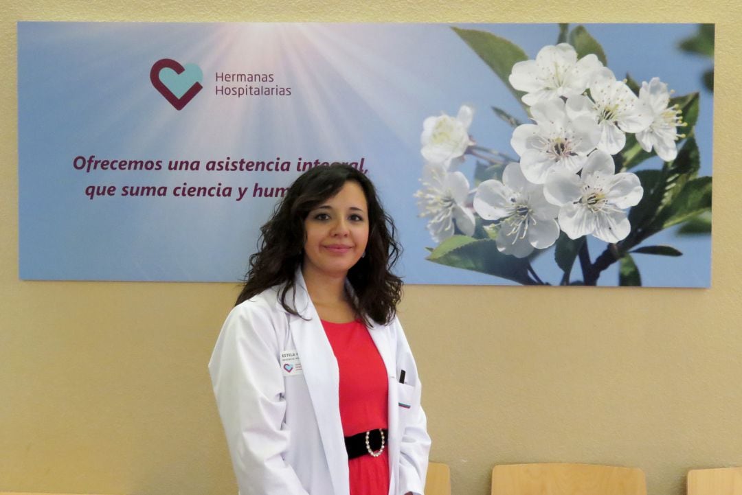 La médico psiquiatra en el centro Hermanas Hospitalarias de Palencia, Estela Flores