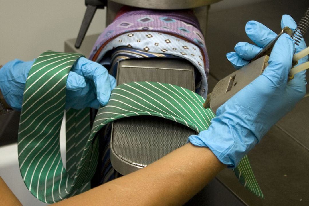 La feina en una tintoreria