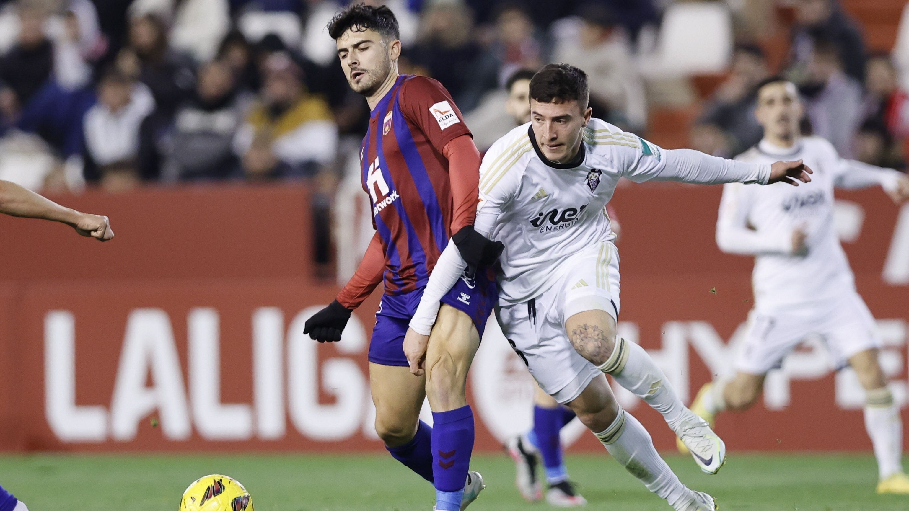 Sergio Ortuño marcó el gol del empate del Eldense