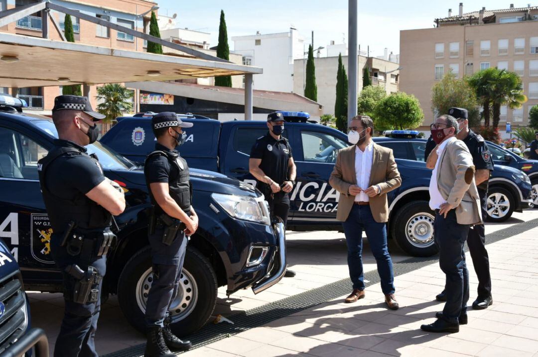 Nuevos vehículos para la Policía Local de Lorca.