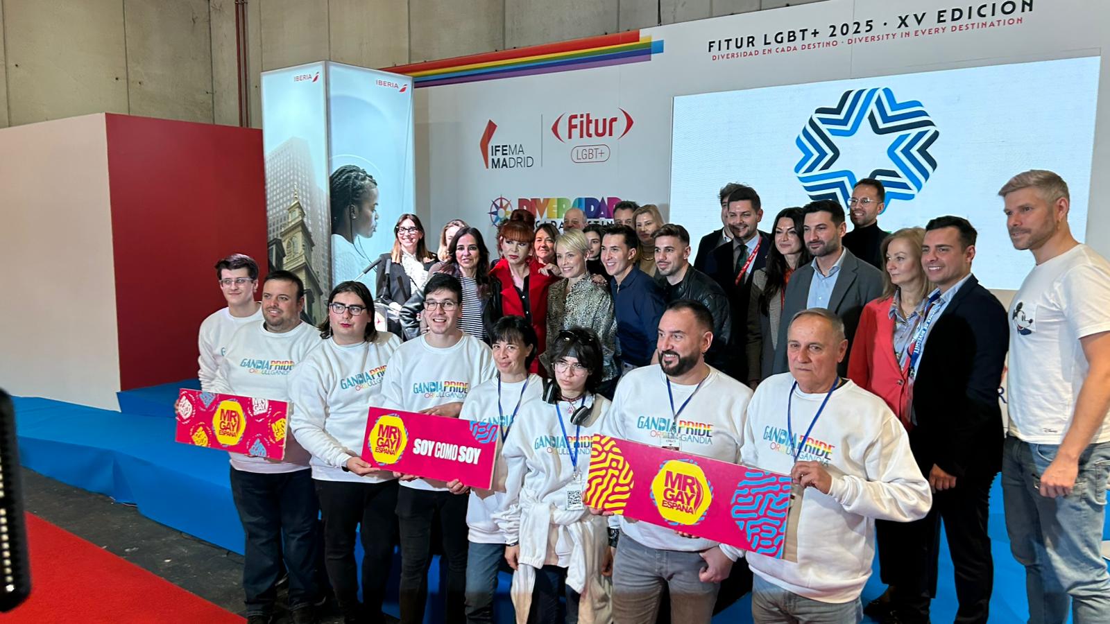 Presentación de una nueva edición del Mr. Gay Gandia 2025.