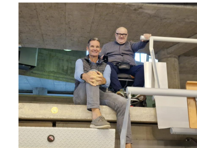 Iñaki Urdangarín fue un espectador de lujo en el Palacio de los Deportes de Huesca