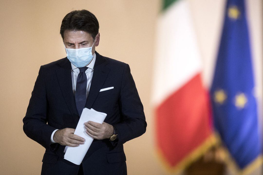 El primer ministro italiano Giuseppe Conte.