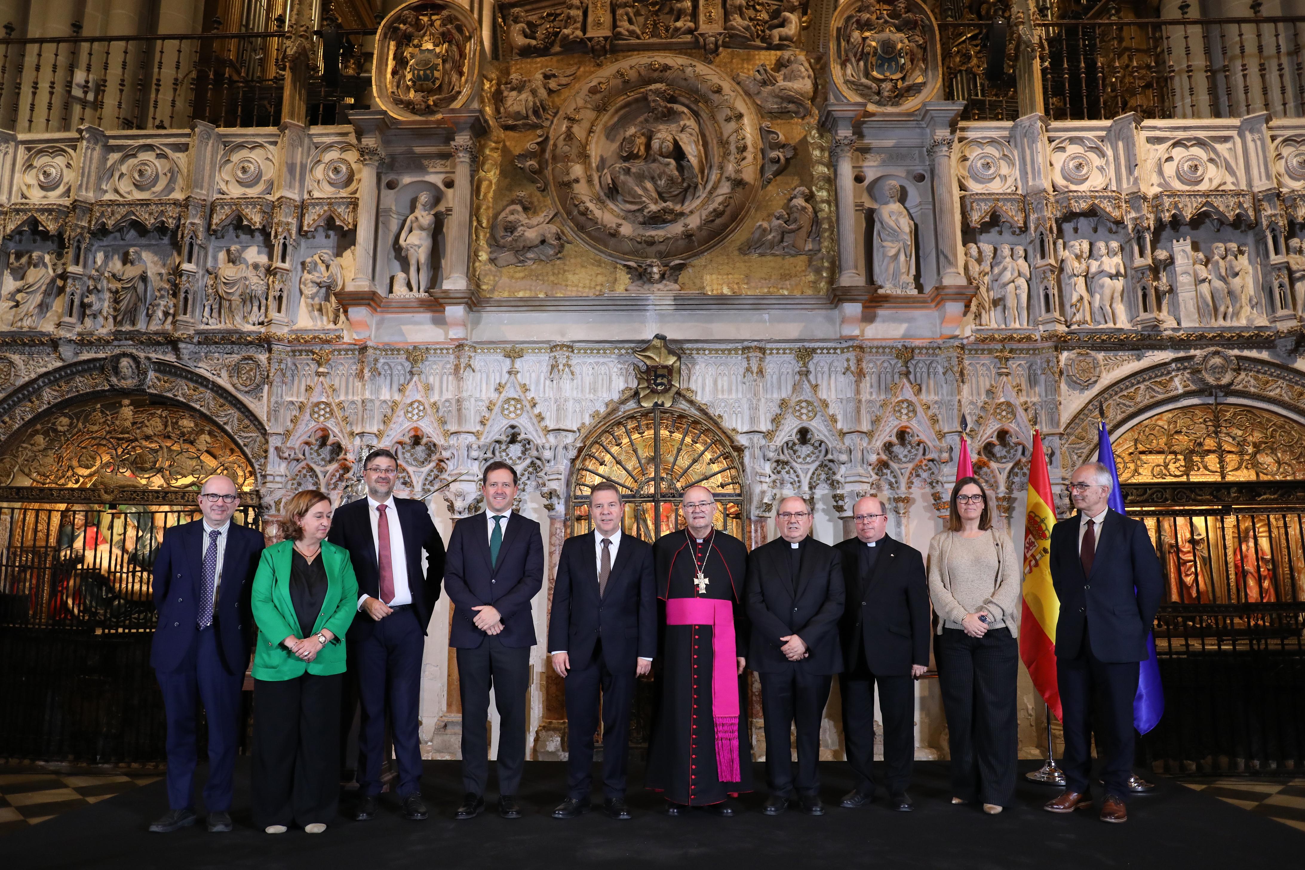 Presentación de la exposición 'Primada' en la Catedral de Toledo