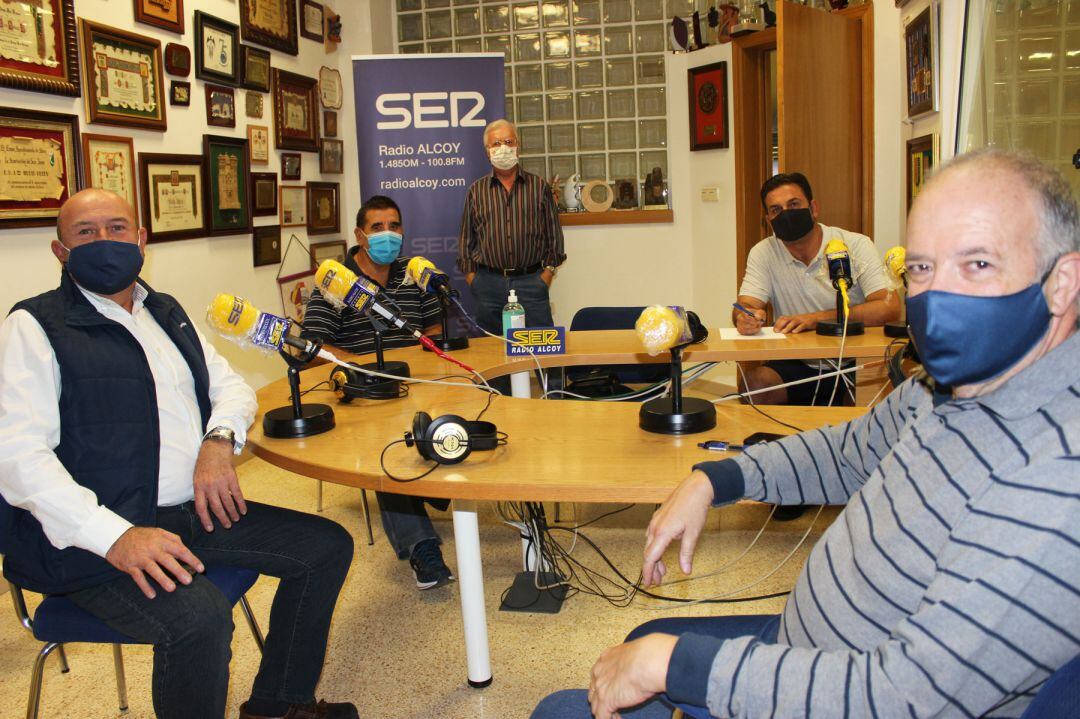 Juan Antonio Canalejas, Juan Antonio Domínguez, Josele Giner y Miguel Ángel Mota