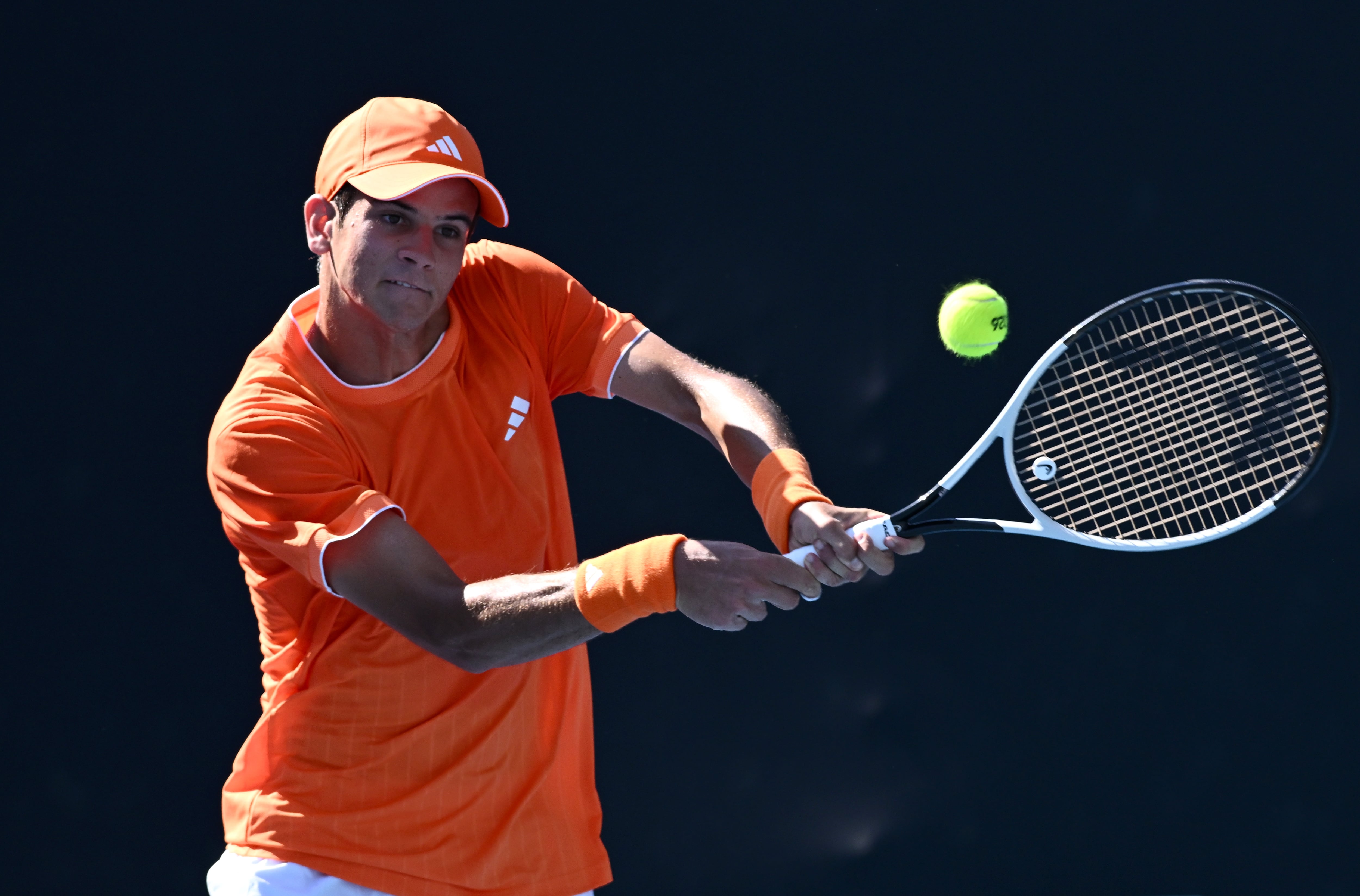 Rafa Jódar, durante un partido en el Open de Australia 2026. EFE/EPA/JOEL CARRETT AUSTRALIA AND NEW ZEALAND OUT